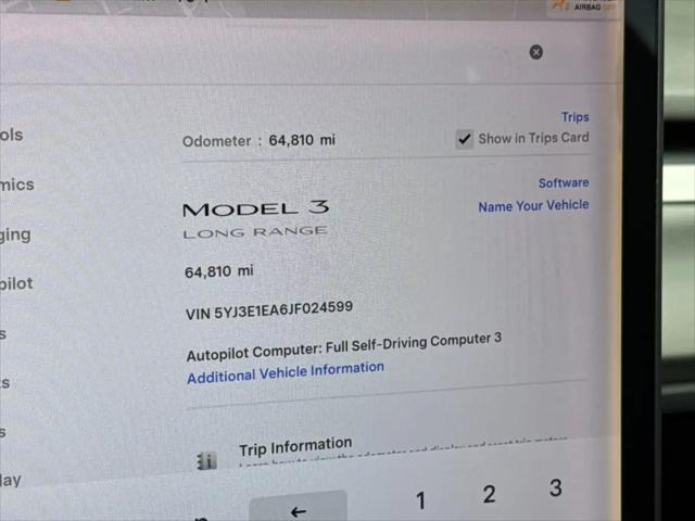 2018 Tesla Model 3 Long Range