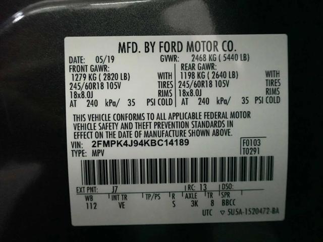 2019 Ford Edge SEL