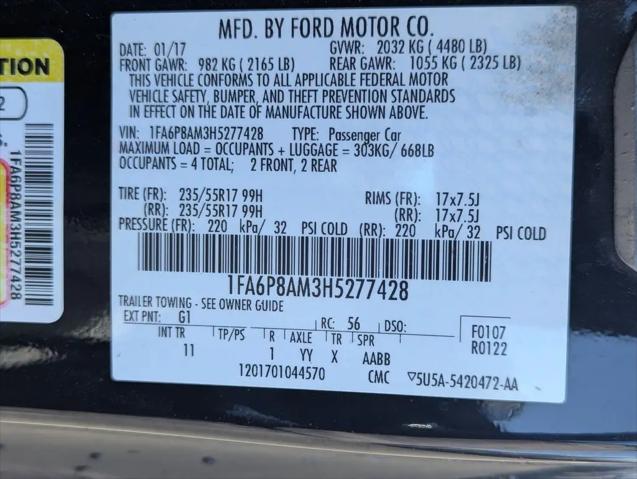 2017 Ford Mustang V6