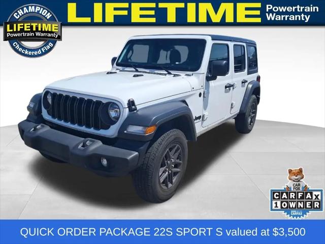 2024 Jeep Wrangler 4-Door Sport S 4x4 for sale in Brighton, MI