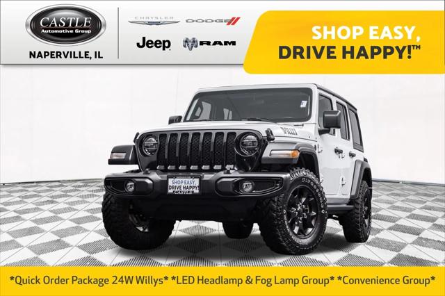 2021 Jeep Wrangler Willys 4x4 for sale in Naperville, IL