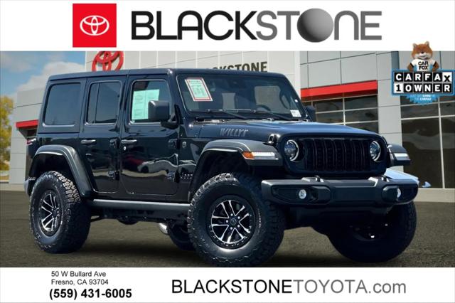 2025 Jeep Wrangler 4-Door Willys 4x4 for sale in Fresno, CA