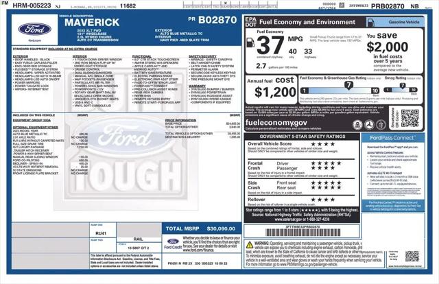 2023 Ford Maverick XLT