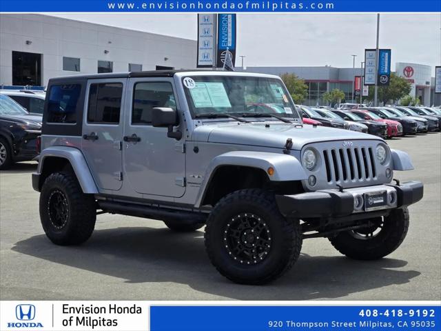 2018 Jeep Wrangler JK Unlimited Sahara 4x4 for sale in Milpitas, CA