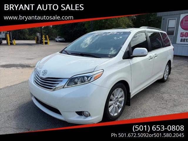 2017 Toyota Sienna Limited 7 Passenger for sale in Bryant, AR