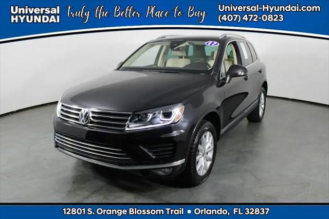 2017 Volkswagen Touareg V6 Sport for sale in Orlando, FL