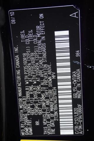 2010 Lexus RX 350 RX 350