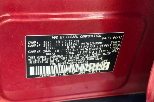 2017 Subaru Outback 2.5i Limited