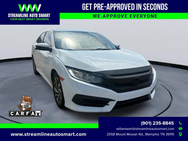 2017 Honda Civic EX for sale in Memphis, TN