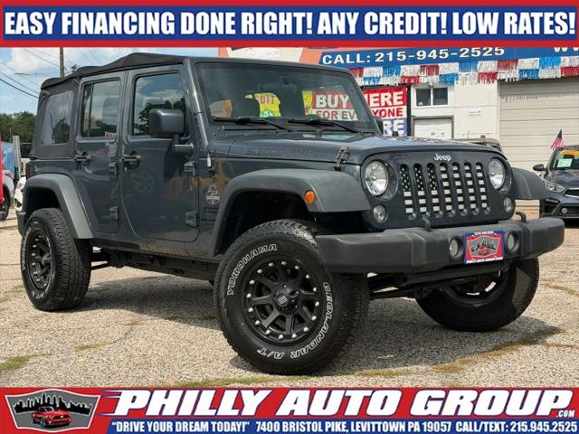 2016 Jeep Wrangler Unlimited Sport for sale in Levittown, PA