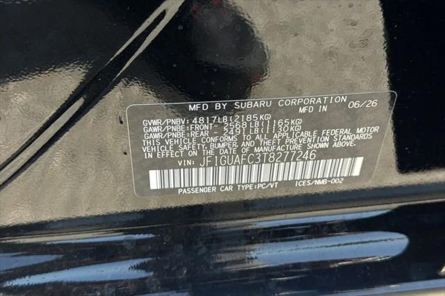 2026 Subaru Impreza Sport