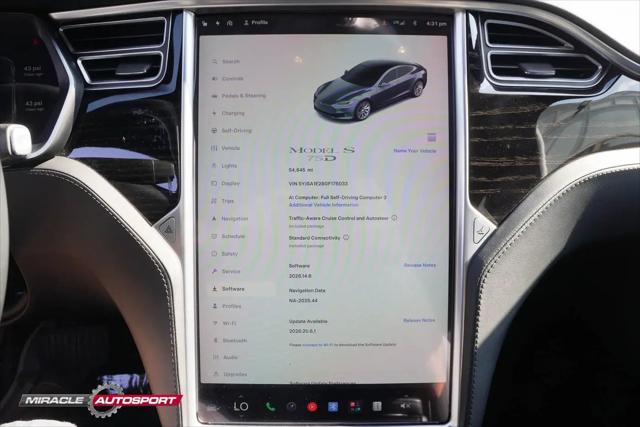 2016 Tesla Model S 75D