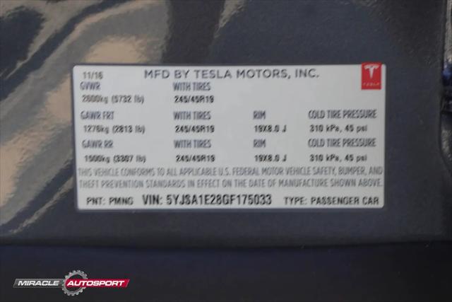 2016 Tesla Model S 75D