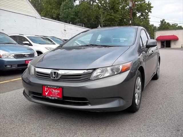 2012 Honda Civic LX for sale in Fairfax, VA