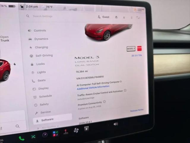 2020 Tesla Model 3 Long Range Dual Motor All-Wheel Drive
