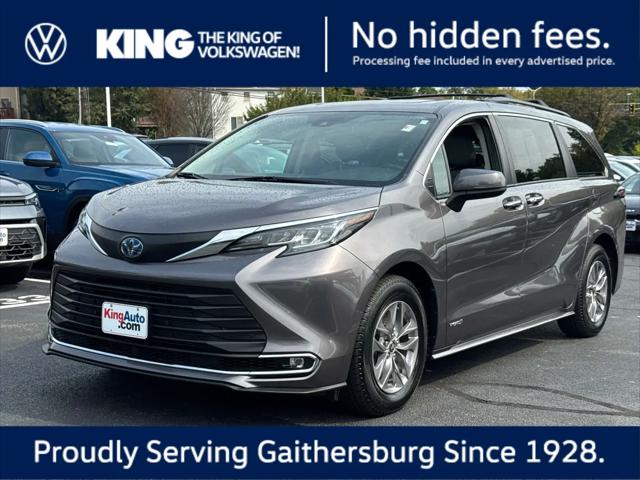 2021 Toyota Sienna XLE for sale in Gaithersburg, MD