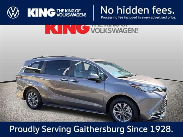 2021 Toyota Sienna XLE for sale in Gaithersburg, MD