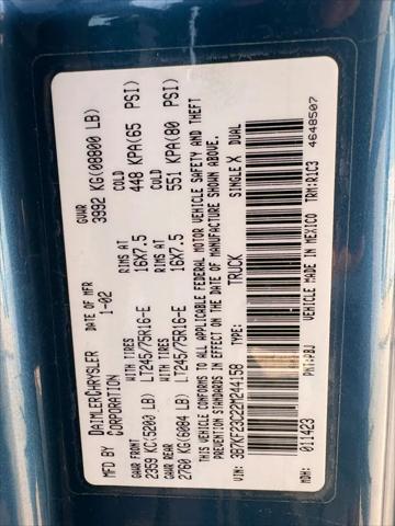 2002 Dodge Ram 2500 Base