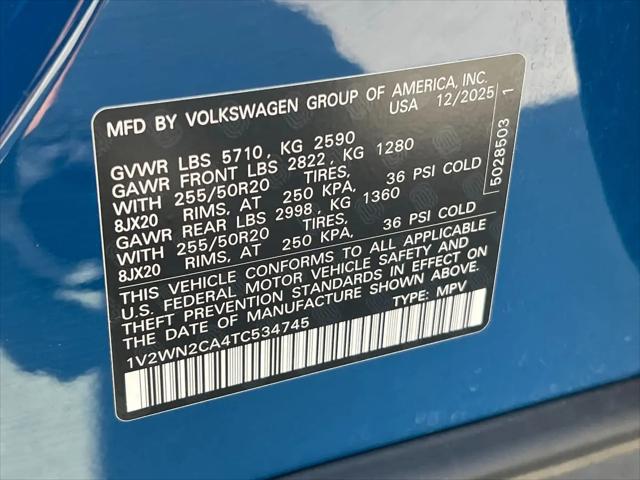 2026 Volkswagen Atlas SE with Technology