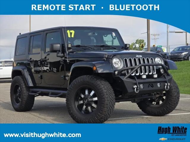 2017 Jeep Wrangler Unlimited Sahara 4x4 for sale in Lancaster, OH