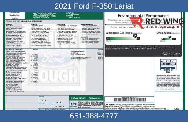 2021 Ford F-350 LARIAT for sale in Red Wing, MN