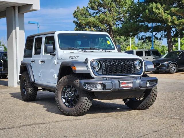 2025 Jeep Wrangler 4-Door Willys 4x4 for sale in Longmont, CO