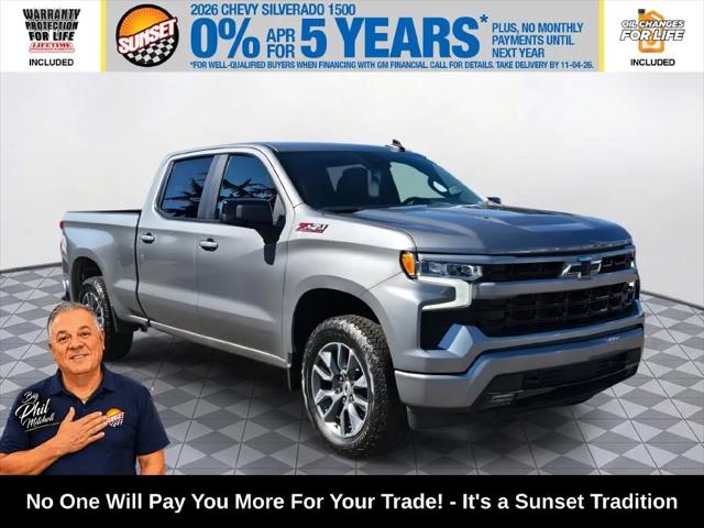 2026 Chevrolet Silverado 1500 4WD Crew Cab Standard Bed RST for sale in Sumner, WA