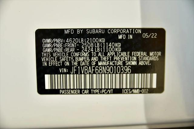 2022 Subaru WRX Premium