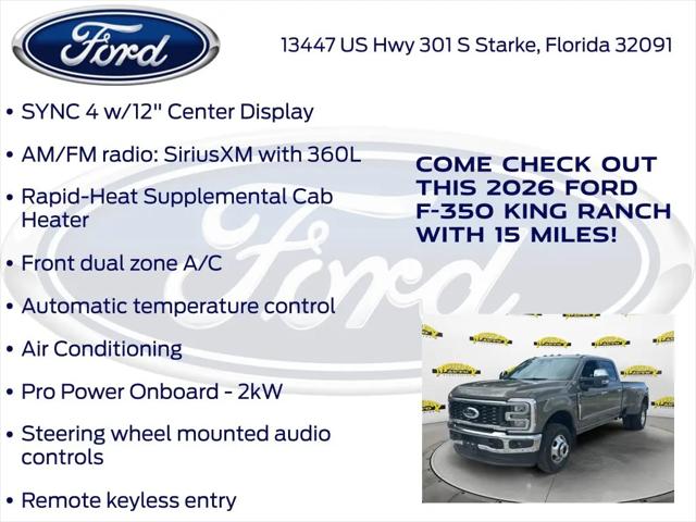 2026 Ford F-350 LARIAT