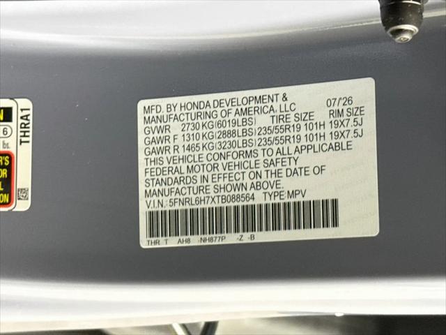 2026 Honda Odyssey Sport-L