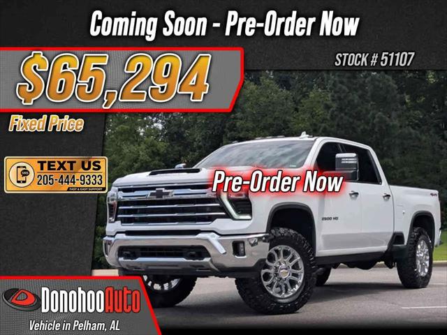 2024 Chevrolet Silverado 2500HD 4WD Crew Cab Standard Bed LTZ for sale in Pelham, AL