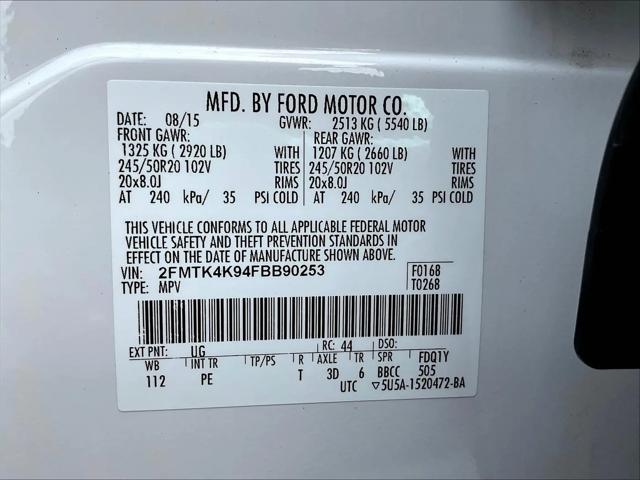2015 Ford Edge Titanium