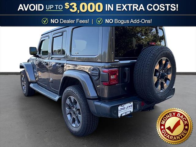 Used 2019 Jeep Wrangler Unlimited Sahara 4x4 For Sale in Muscle Shoals, AL