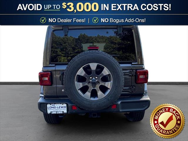 Used 2019 Jeep Wrangler Unlimited Sahara 4x4 For Sale in Muscle Shoals, AL