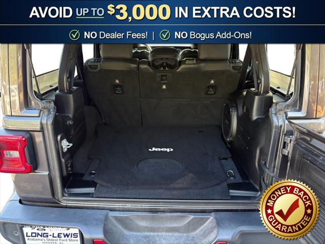 Used 2019 Jeep Wrangler Unlimited Sahara 4x4 For Sale in Muscle Shoals, AL