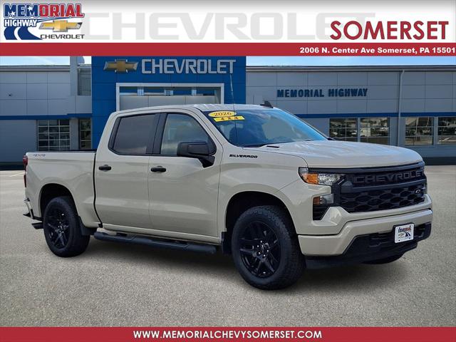 2026 Chevrolet Silverado 1500 4WD Crew Cab Short Bed Custom for sale in Somerset, PA