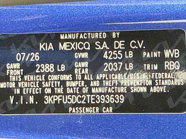 2026 Kia K4 GT-Line Turbo