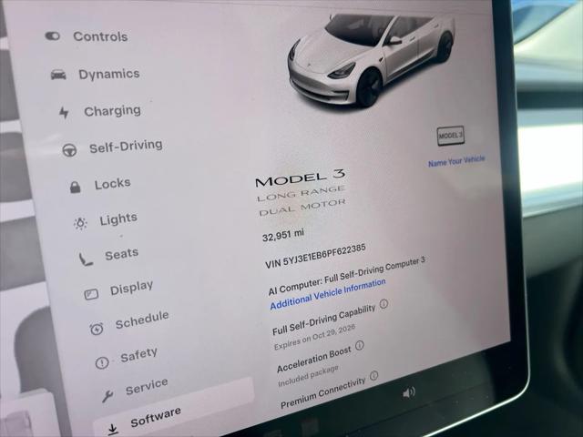 2023 Tesla Model 3 Long Range Dual Motor All-Wheel Drive