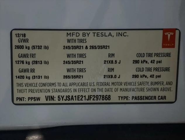 2018 Tesla Model S 75D
