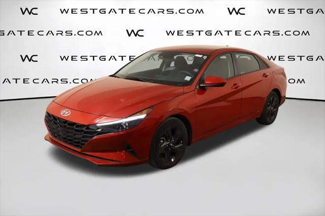 2021 Hyundai Elantra Hybrid Blue for sale in Raleigh, NC