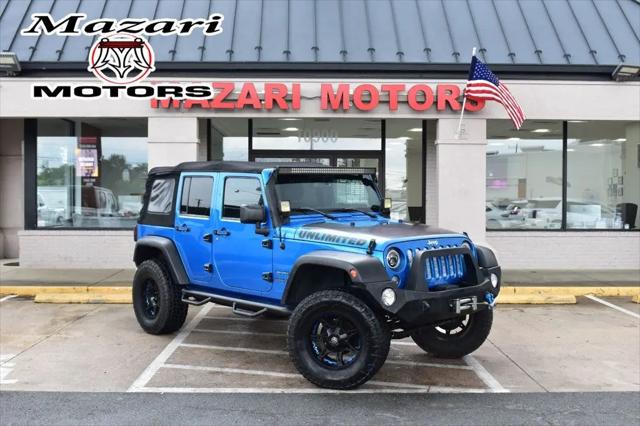2015 Jeep Wrangler Unlimited Sport for sale in Fredericksburg, VA