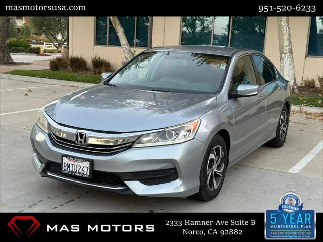 2016 Honda Accord LX for sale in Norco, CA