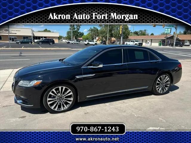 2019 Lincoln Continental Reserve for sale in Akron, CO