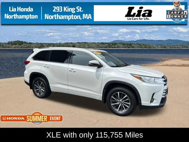 2018 Toyota Highlander XLE for sale in Northampton, MA