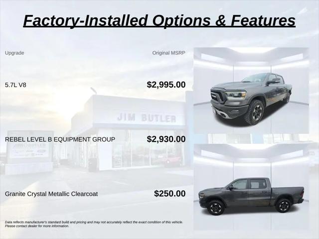 2022 Ram 1500 Rebel Crew Cab 4x4 5'7" Box for sale in Centralia, MO