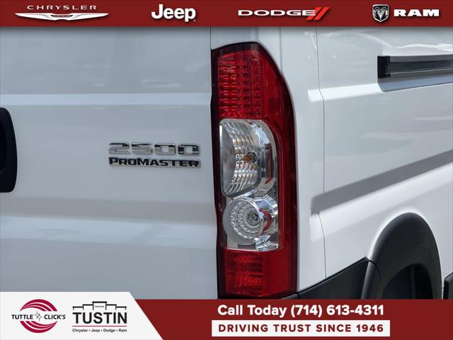 2026 Ram ProMaster 2500 Cargo Van Tradesman High Roof 159 WB w/Pass Seat