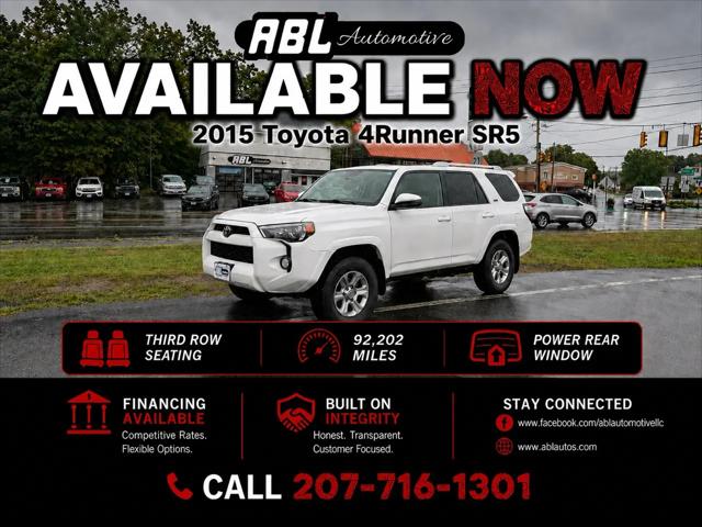 2015 Toyota 4Runner SR5 for sale in Oakland, ME