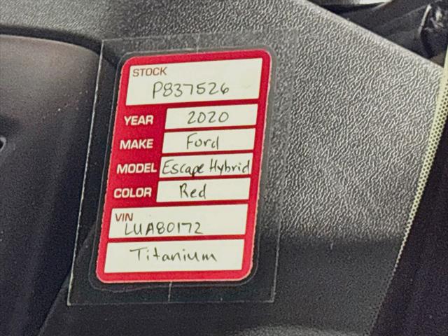 2020 Ford Escape Titanium Hybrid