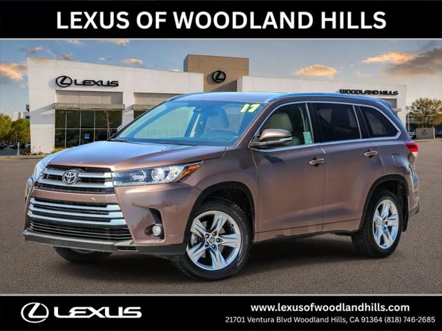 2017 Toyota Highlander Limited for sale in Woodland Hills, CA