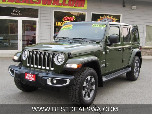 2021 Jeep Wrangler Unlimited Sahara for sale in Brewster, WA